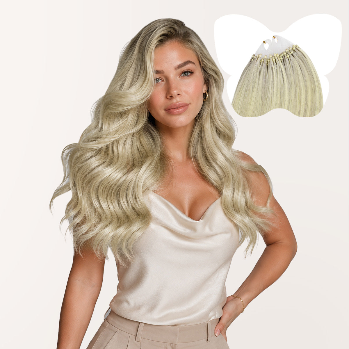 Micro Link Hair Extensions-17A60A