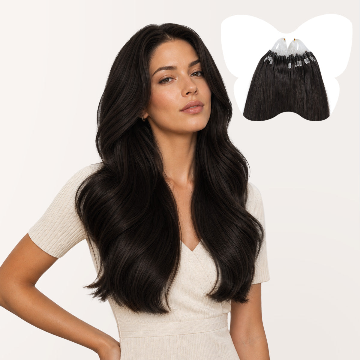 Micro Link Hair Extensions-2