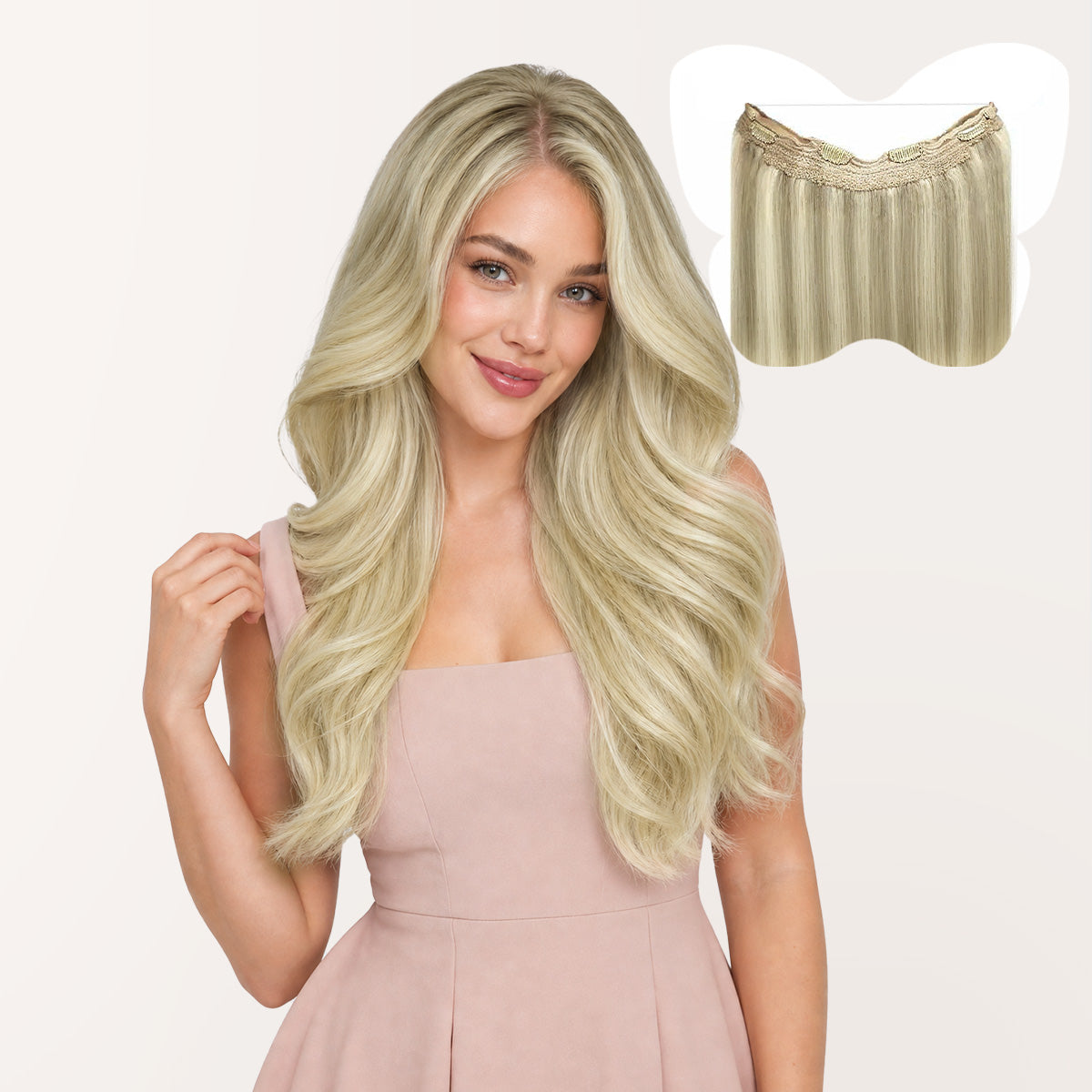 Ash Blonde / Golden Blonde/ Platinum Blonde Balayage (17/22/60) Doores Band