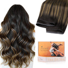 Butterfly Faux Hand-Tied Hole Weft Hair Extension-262