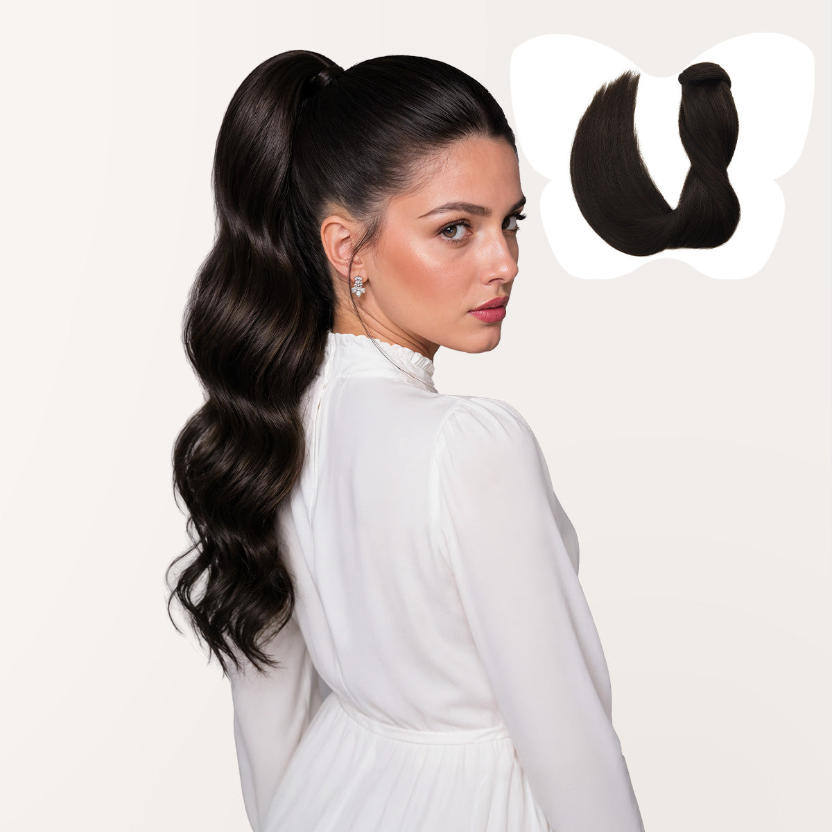 Dark Brown (2) Ponytail
