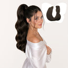 Light Dark Brown (2A) Ponytail