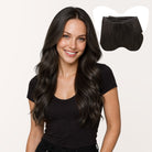 Light Dark Brown (2A) Sew In Weft Hair Extensions