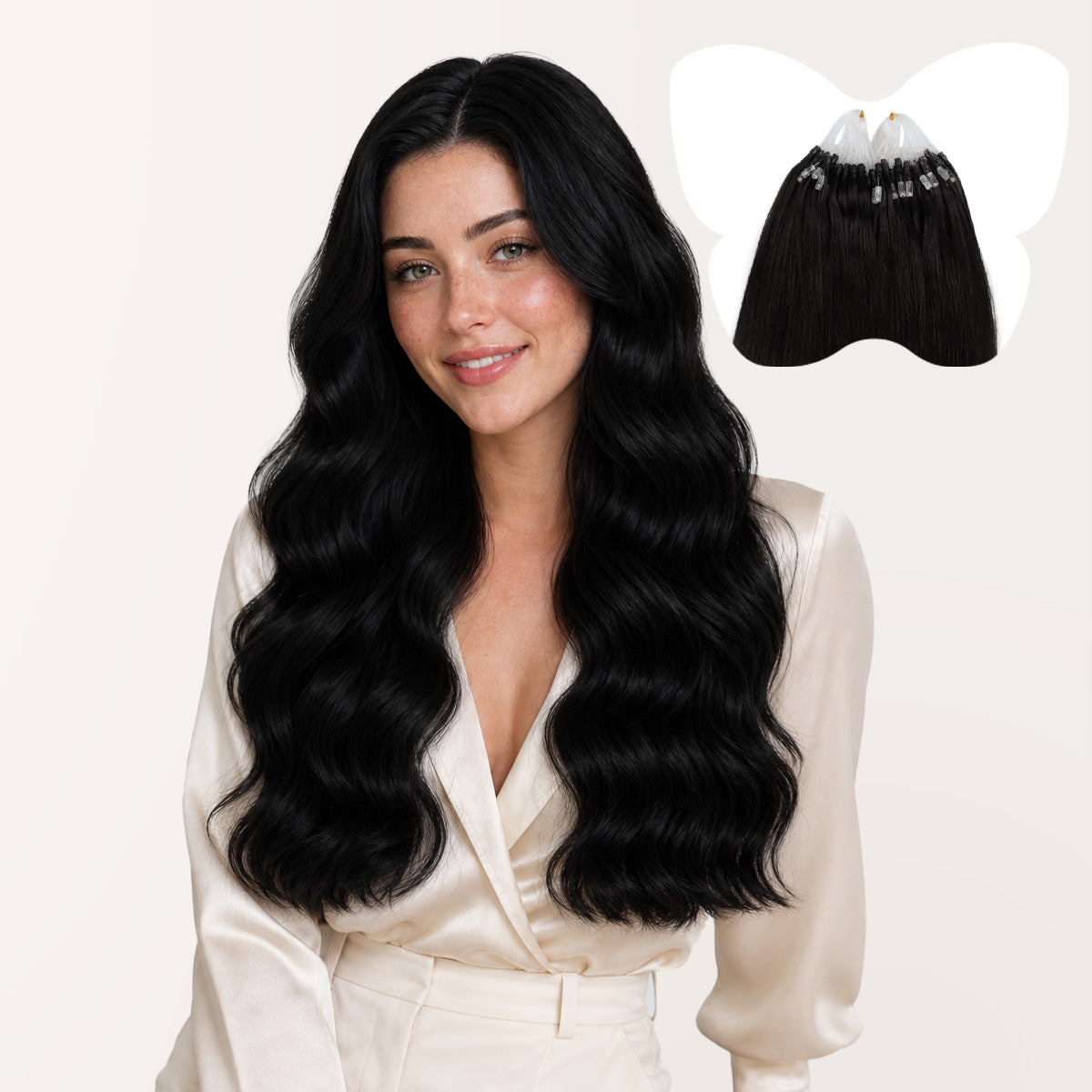 Micro Link Hair Extensions-1