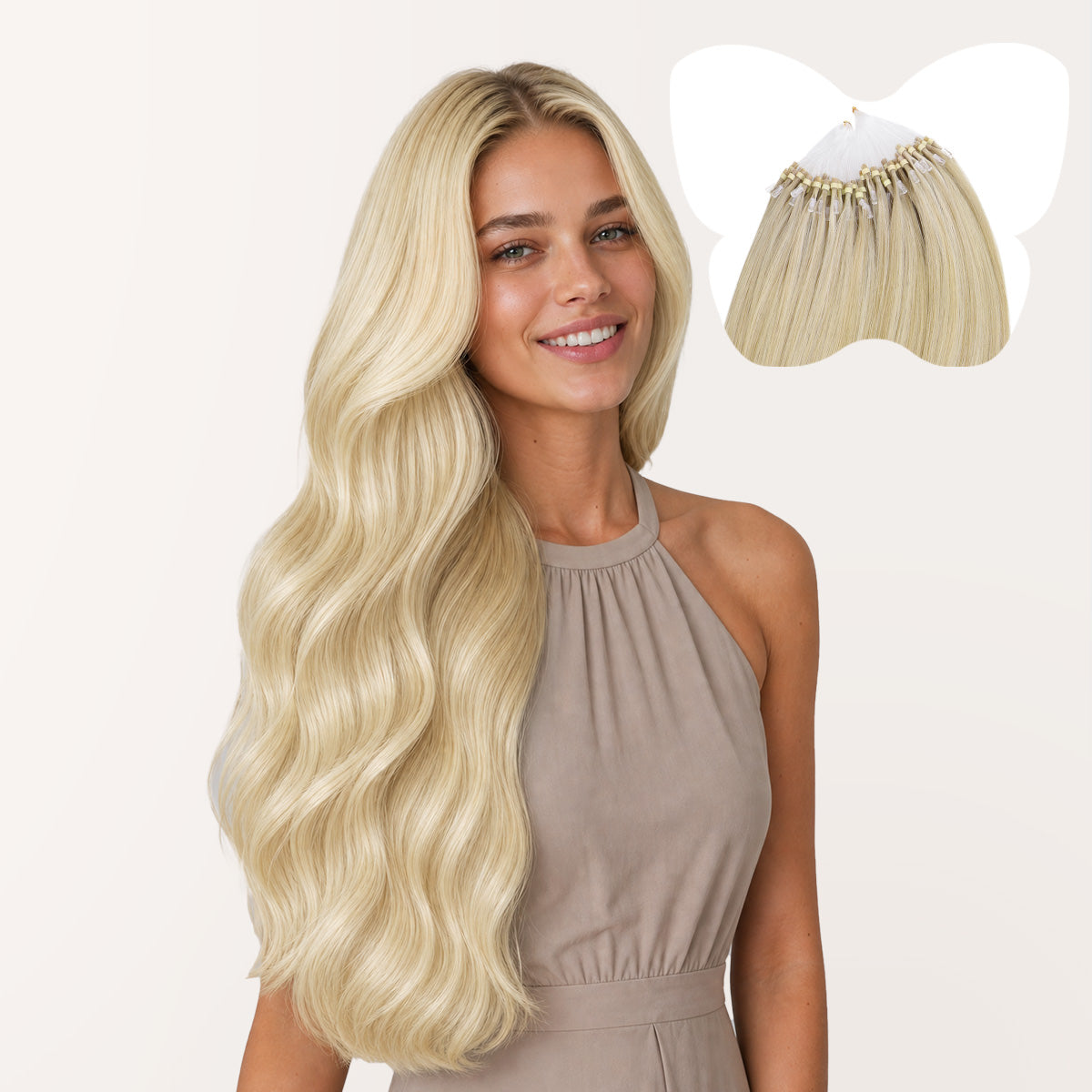 Micro Link Hair Extensions-18A613A_
