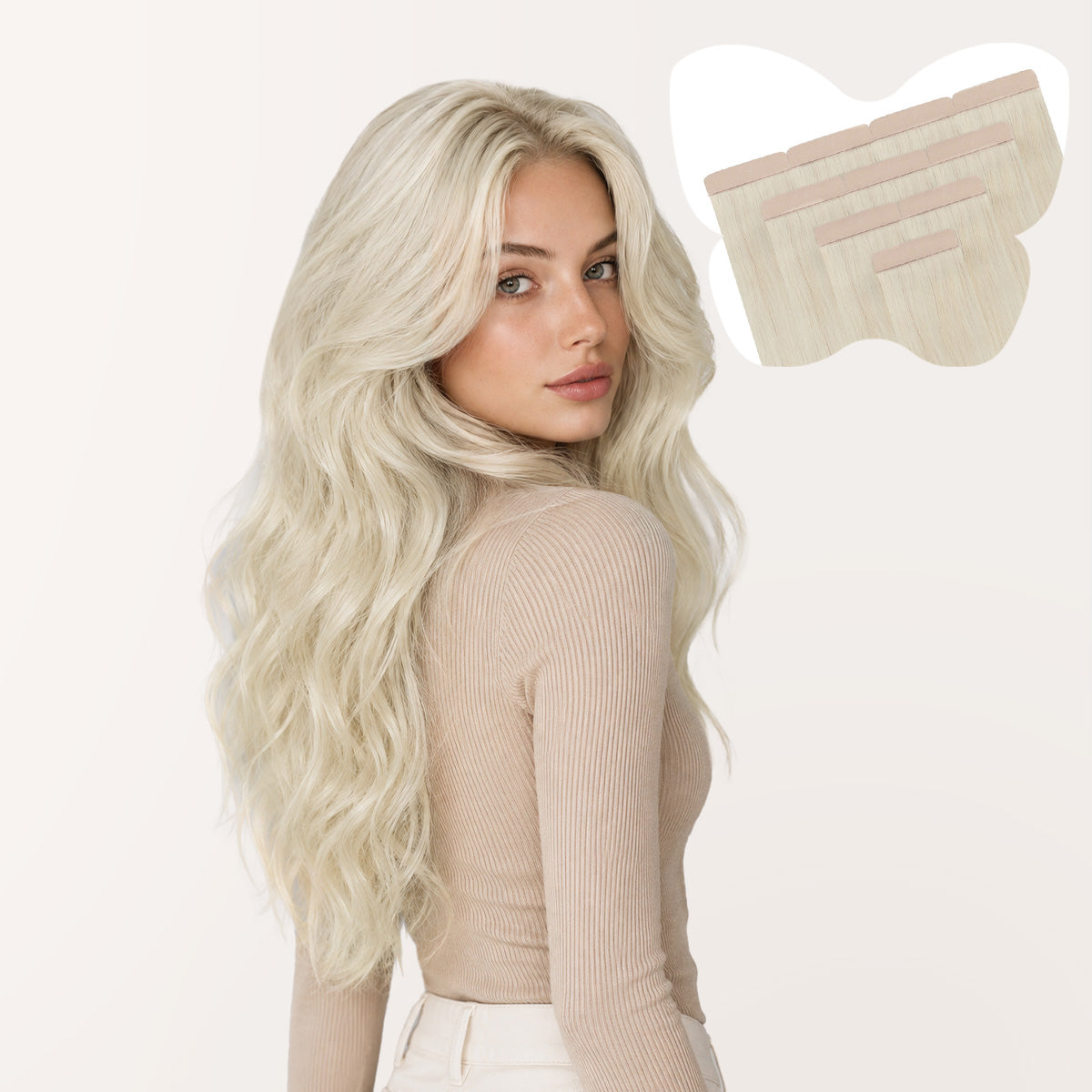 Platinum Blonde (60A) Tape-In