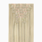 Ash Blonde / Platinum Blonde Highlights (17A/60A) Ultra Seamless Clip-Ins