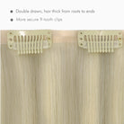 Ash Blonde / Platinum Blonde Highlights (17A/60A) Ultra Seamless Clip-Ins